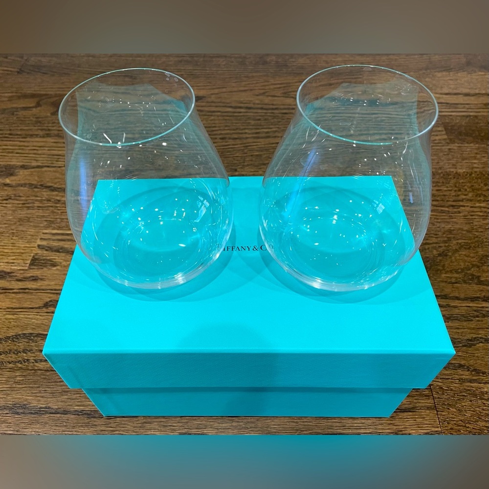 Tiffany & Co. Riedel wine glasses